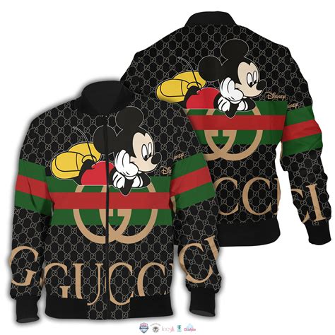 disney gucci jacket|mickey mouse wearing gucci.